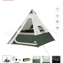 Ozark Trail 7-Person Teepee Tent – Brand New, Never Opened