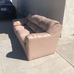 Leather Couch 