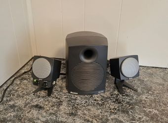 BOSTON ACOUSTICS 2.1 Speaker System w/Powered Subwoofer