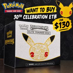 buying any 30th celebration etb for 130