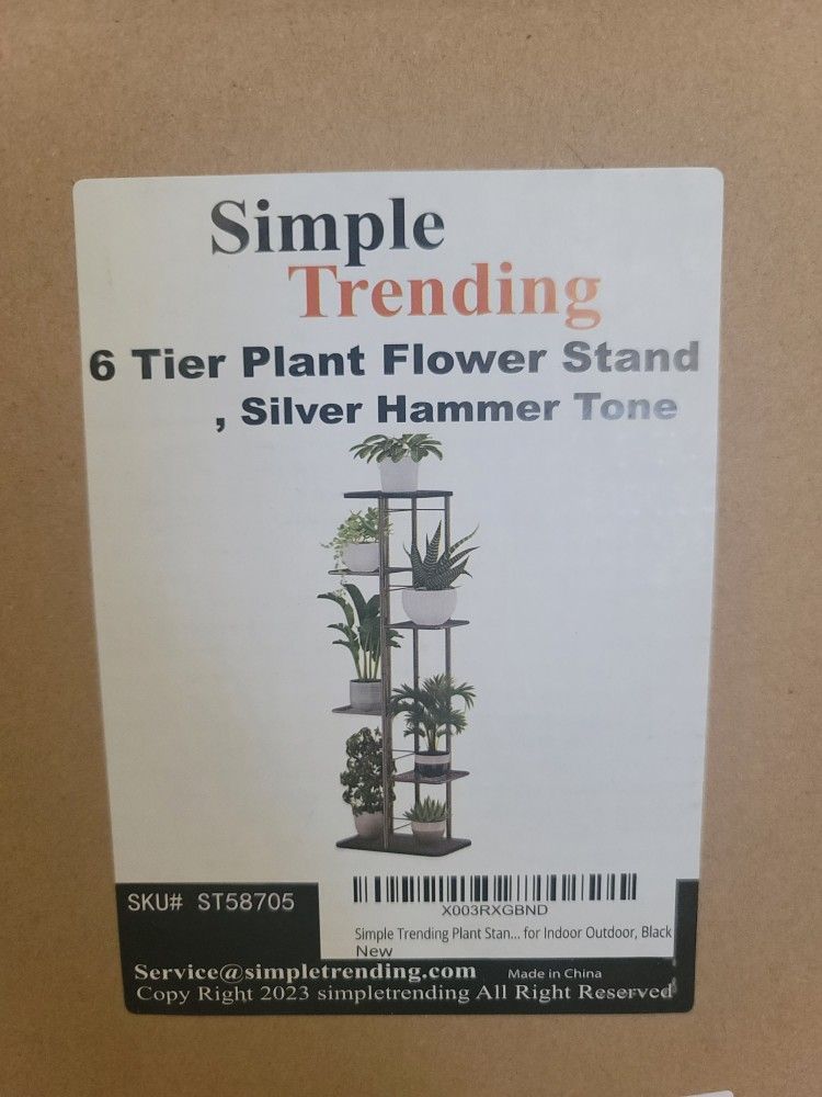 6 Tier Plant Stand - BRAND NEW IN BOX