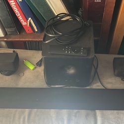 VIZIO home theater sound system Open To Offers.