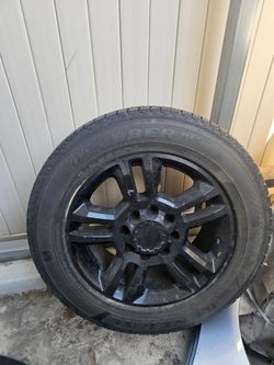 Rim and tire