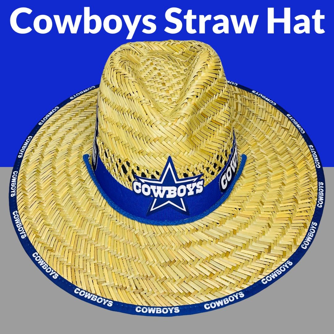 Dallas Cowboys straw hat (Great Father’s Day Gift 🎁) Same Day Shipping If Paid By 3pm (I Also Have Other Team’s)