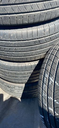 Used tires 225/60/17 Michelin tires $350 for 4 tires including tax installation and balance