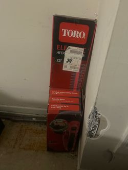 Toro 22" Electric Hedge Trimmer