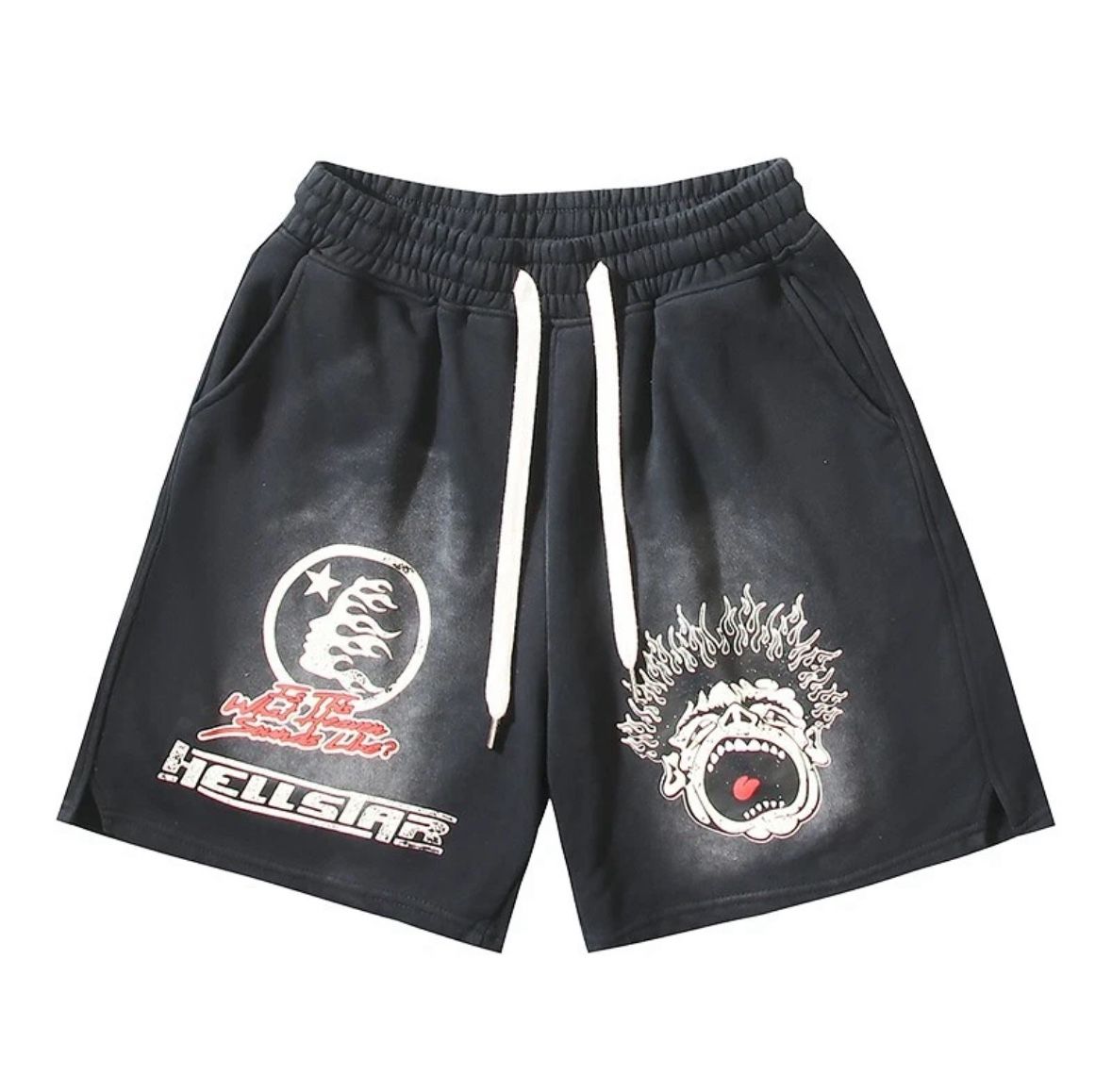 Mens Hell Studios star Sounds Like Heaven Shorts ins same Style trendy shorts