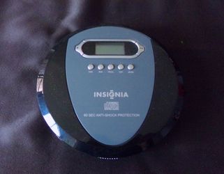 Insignia Compact Disc Player- 60 sec anti-shock Protection