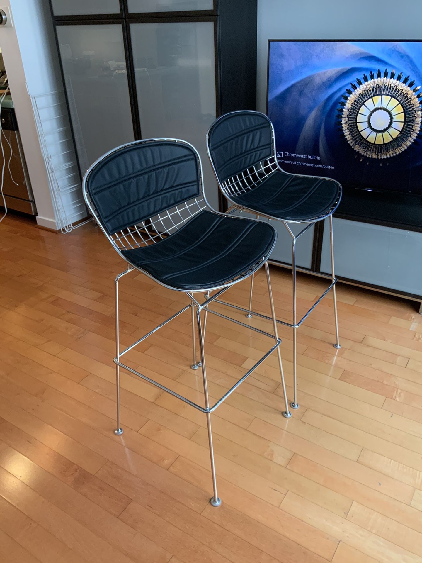 Modern bar stool - set of two
