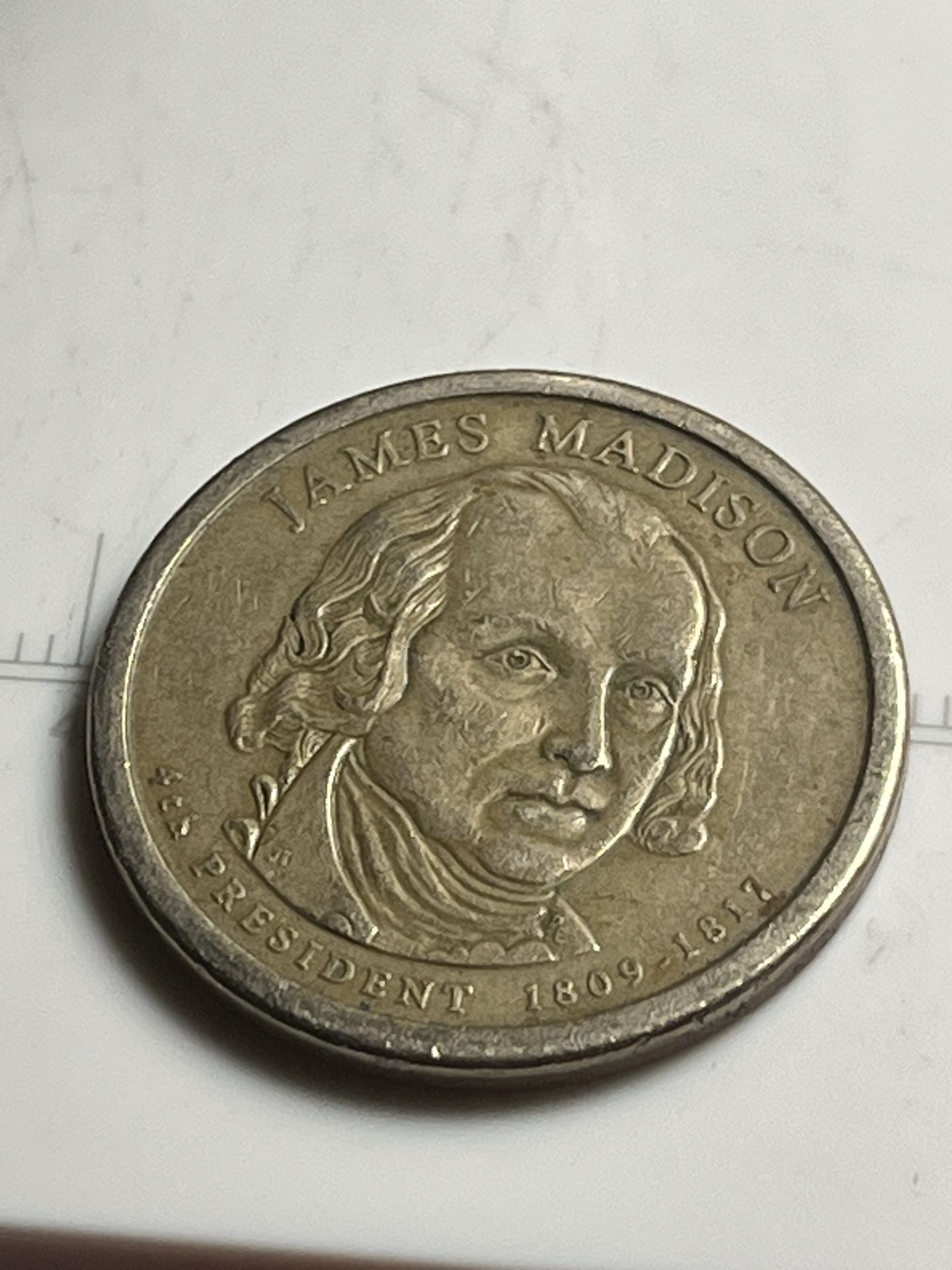 James Madison Dollar Coin for sale