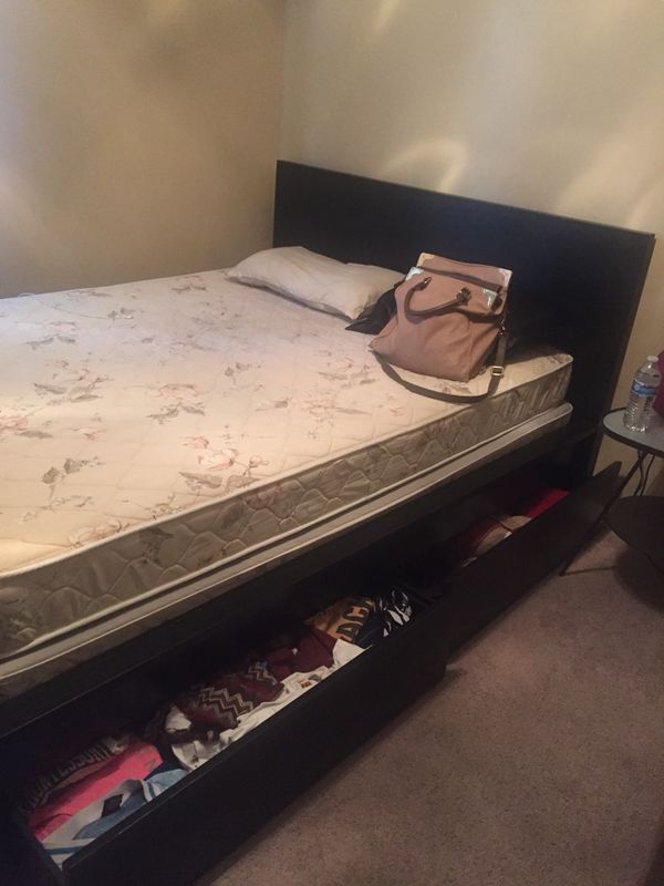 Queen Size Bed 2 Bottom Pull Out Drawers Mattress For Queen Size Bed 2 Bottom Pull Out Drawers Mattress