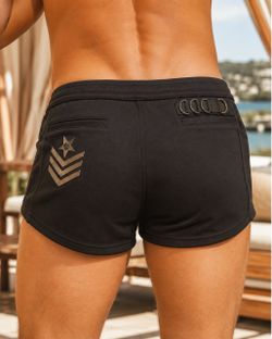 Breedwell Cockpit Collection Black Jersey Shorts SIZE 2XL