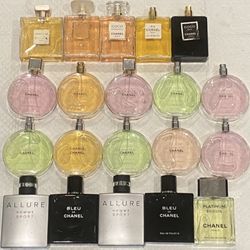 PERFUME BUNDLE (20 Pieces) Chanel All 3.4 Oz 