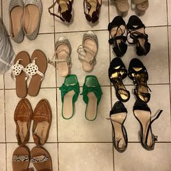 Women’s Heels Slides Size Up To 6.5 To 80 One Pair Is 5 Dollars Buy All For 100