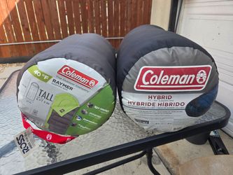 Coleman Sleeping Bags – Raymer 40°F & Hybrid 30°F