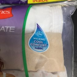 Hanes Women’s Bikini 6 pair Size Large 