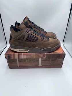 🔥 Jordan 4 A Ma Maniére Dark Mocha 📏 Shoe Size 12 Men’s