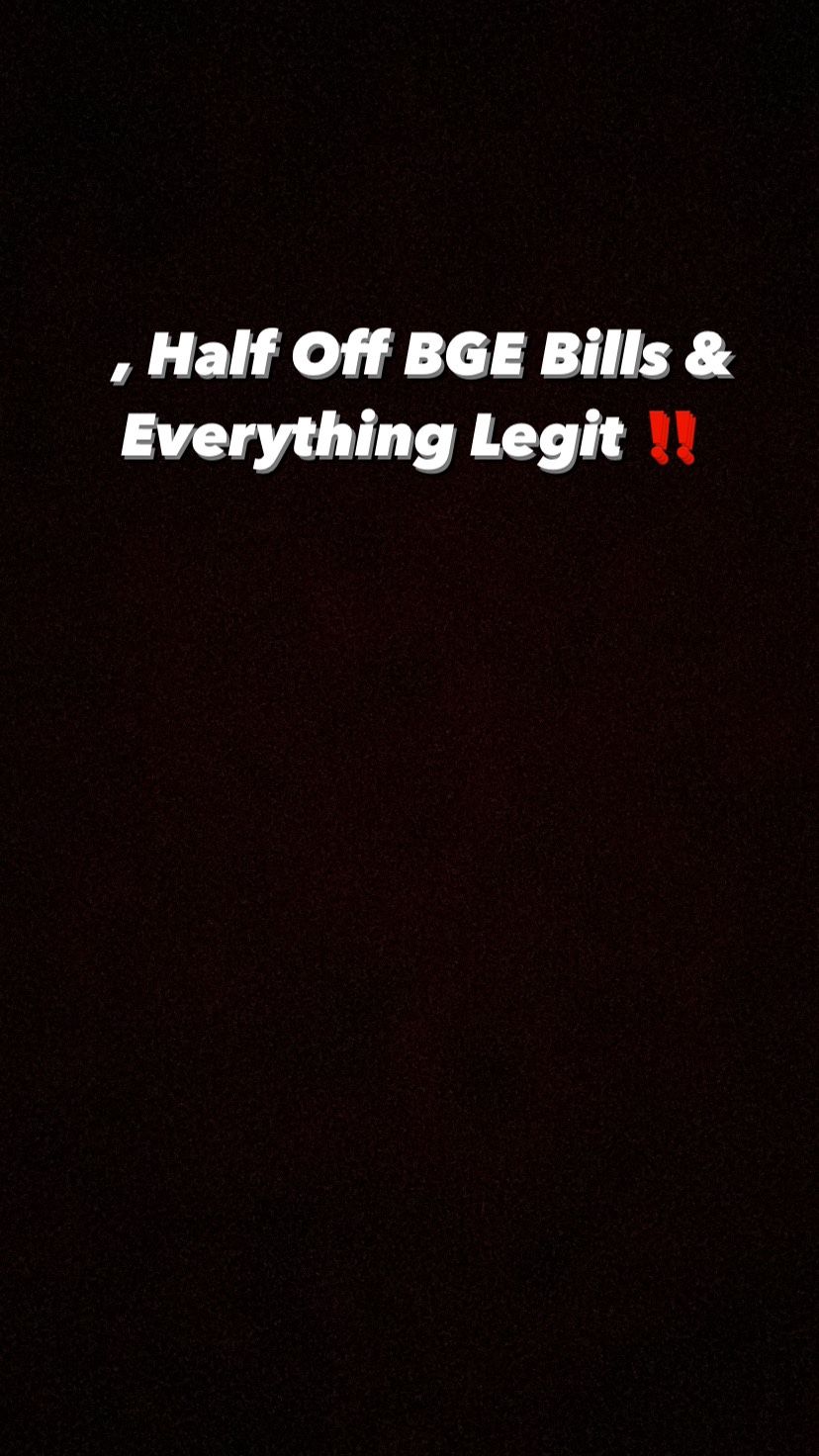 Half Off Bge Bills