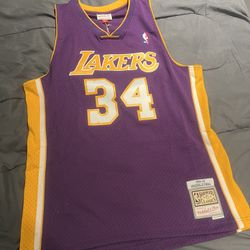 Shaquille O’Neal Los Angeles Lakers Purple Jersey 