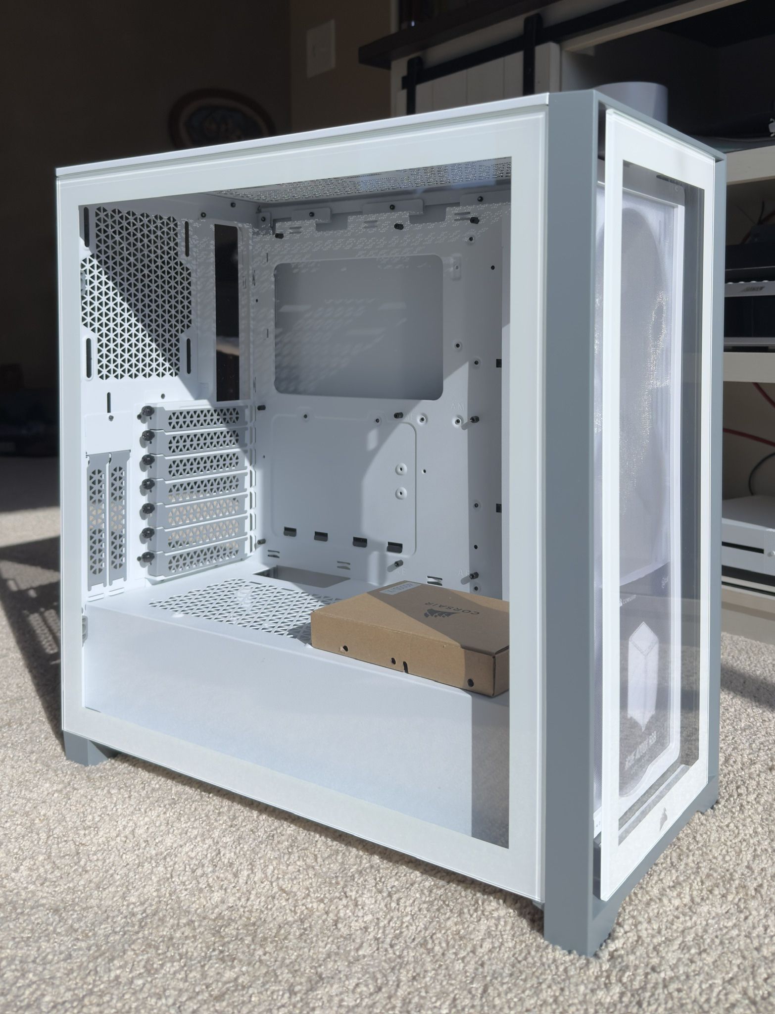 Corsair 4000X White ATX Mid-Tower PC Case