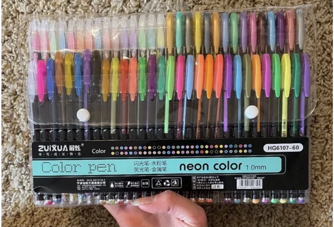 Brand new colorful markers set