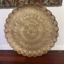 Gold Metal Wall Art