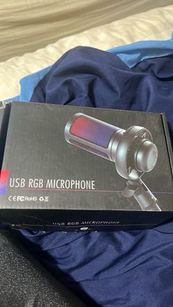 RGB gaming mic