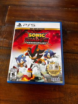 Sonic X Shadow Generations – Day One Edition for PlayStation 5.