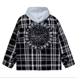 Revenge Flannel Hoodie 