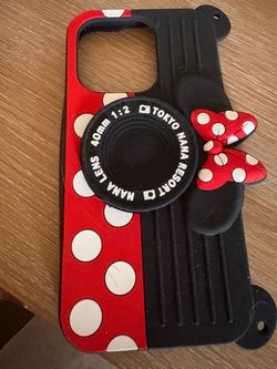 Apple iPhone Disney Tokyo Nana Minnie Mouse Camera Case, I fhone 14