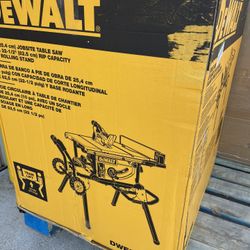 Dewalt Table Saw With Rolling Stand