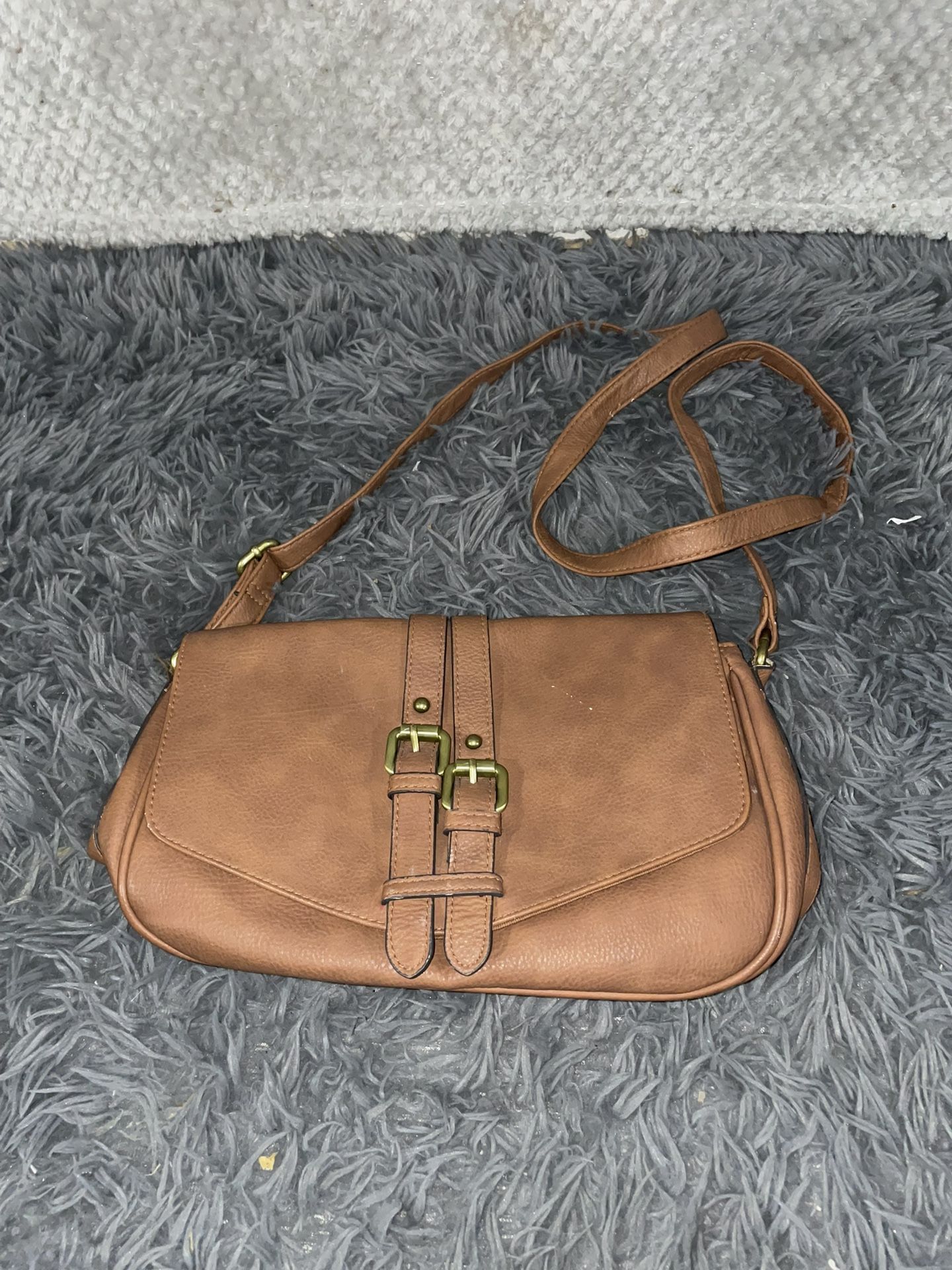 Merona faux leather crossbody!