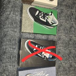 Jordan's 3's & 4's Men's 8.5 