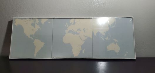 Brand New IKEA Map Wall Art – Fast Local Sale