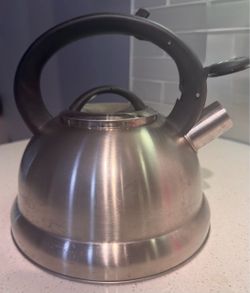 Stainless Steel Whistling Tea Kettle