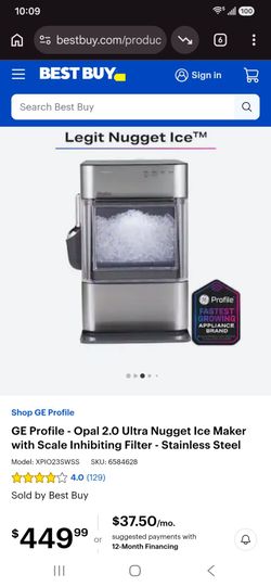 GE Profile - Opal 2.0 Ultra Nugget Ice Maker