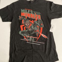Marvel Spider-Man Miles Morales T-Shirt youth Size L