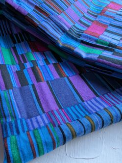 Kaffe Fassett Shirt Stripes Cobalt Fabric – 3.18yd