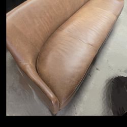 HBF Leather Sofa 