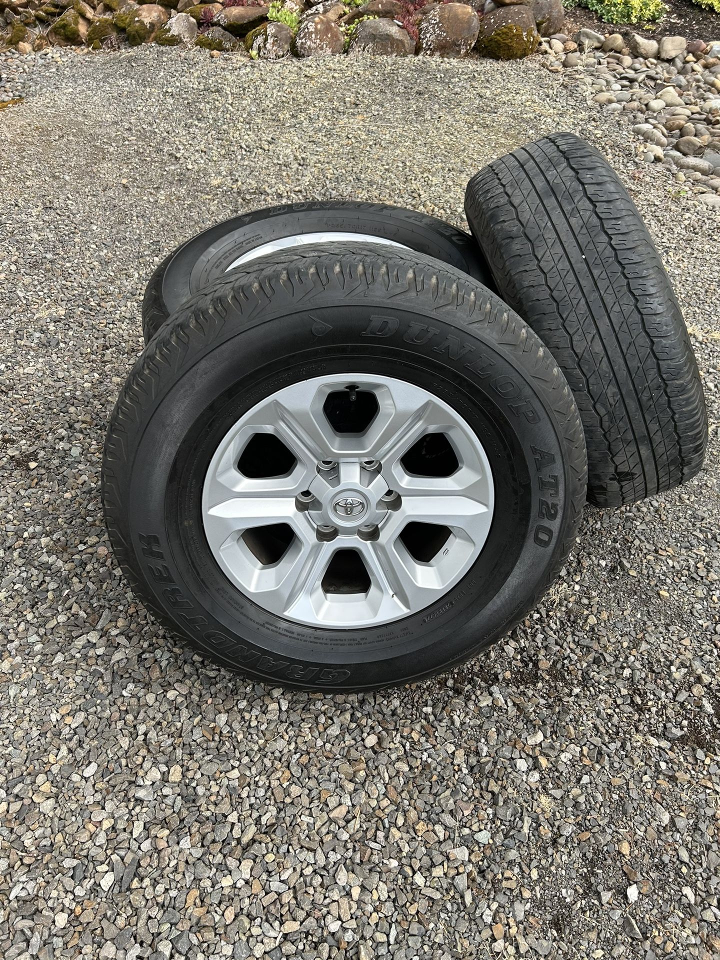 Wheels And Tires Off 2022 Toyota 4Runner