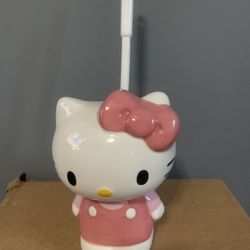 Hello Kitty Toilet Brush Holder with Brush 