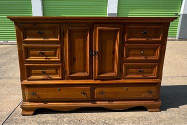 Solid Wood Dresser / Credenza (68" W x 44" H x 19" D)
