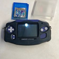 Nintando Gameboy Advance With Game Pokemon