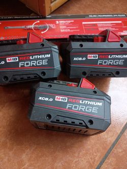Milwaukee batteries
