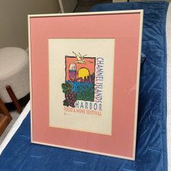 Channel Islands Food And Wine festival Signed 10/150