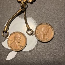 1960 And 1951 D Never Spent Zippo Lighter Coins 