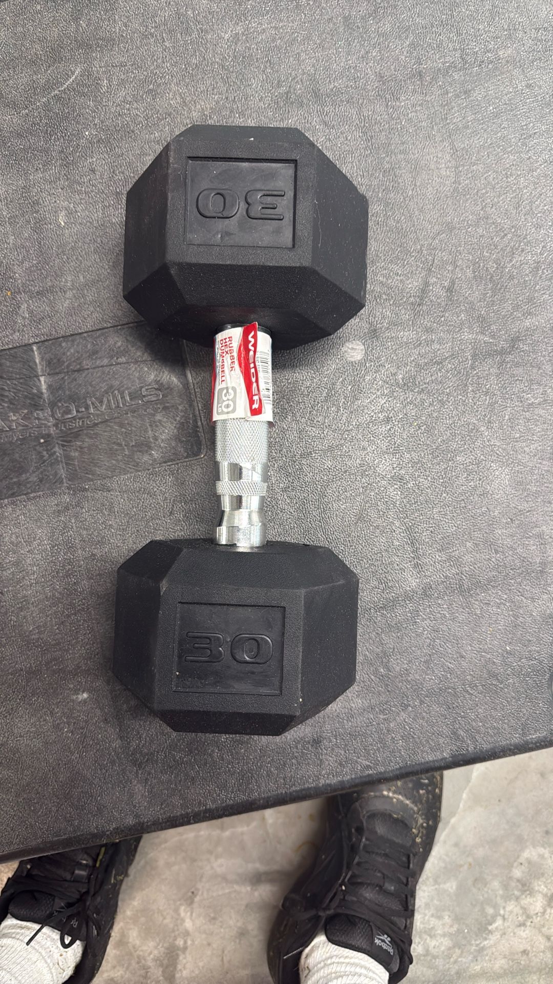 Weider 30 Lb Hex Dumbell