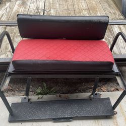 Rear Golf Cart Seat