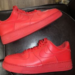 Nike Air Force 1 Low 07’ Triple Red Size U.S Men’s 10
