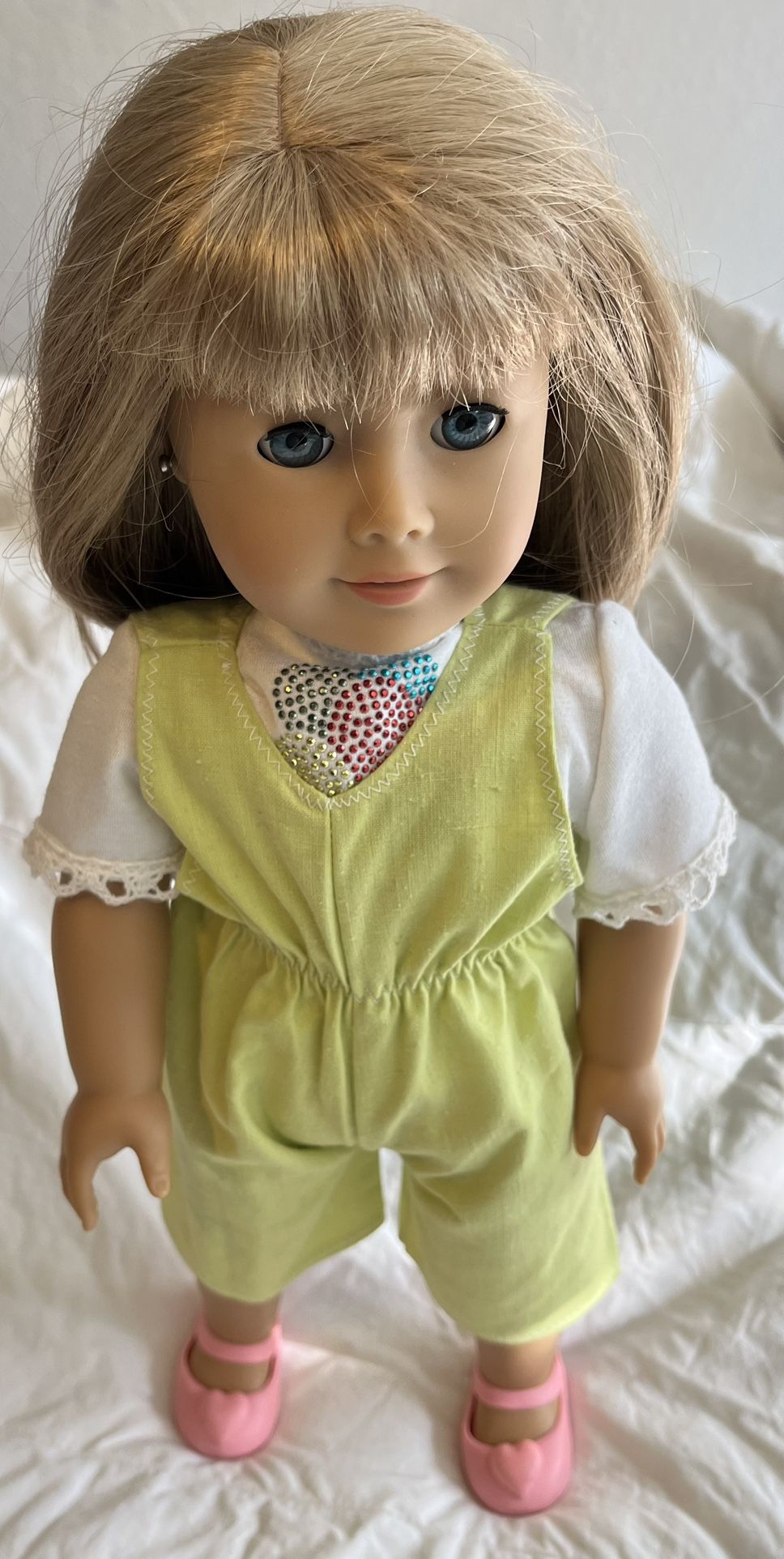 American girl Dolls And Real Baby Doll